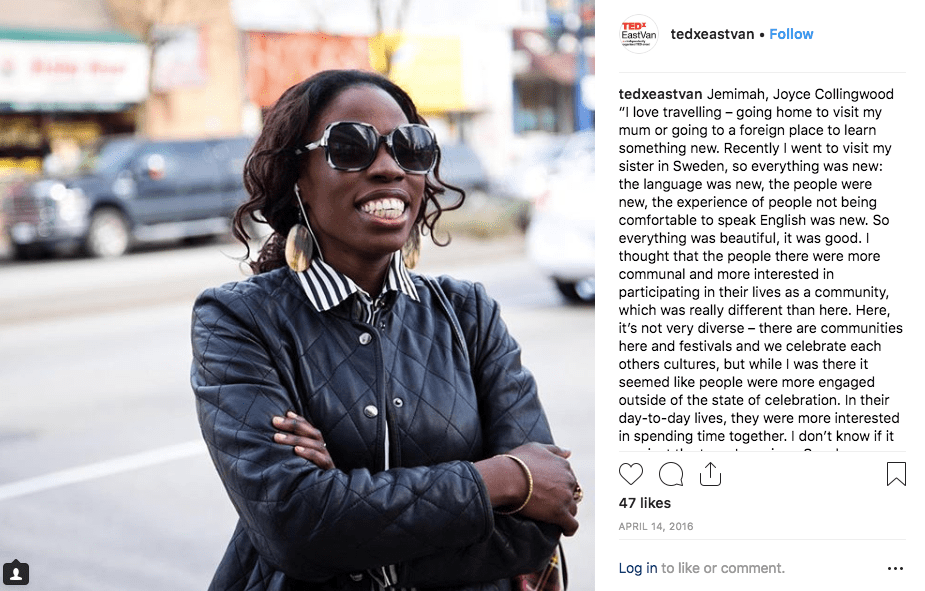 A black woman wearing a jean jacket and sunglasses.
